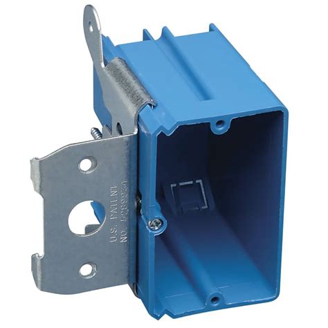 1 gang plastic wall electrical box octagonal|one gang outlet box.